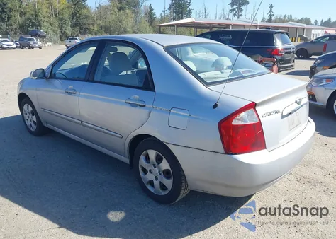 2006 Kia Spectra Ex/Lx/Sx из США, поврежденный, VIN KNAFE121765241201